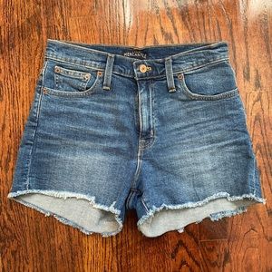 J. Crew Mercantile High Rise Denim Short